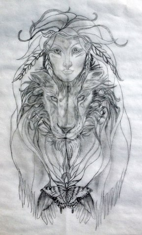 Kathy Sacred Tattoo Design